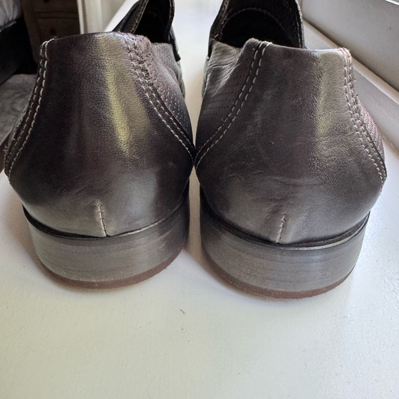 Bacco Bucci Italian brown leather men’s loafers size 11.5 - Picture 3 of 4